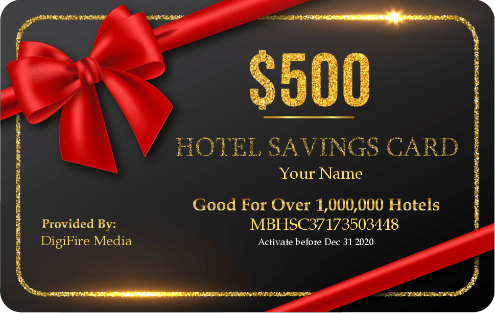 Hotel Saving Card 500