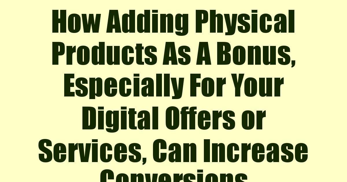 How Increase Conversions