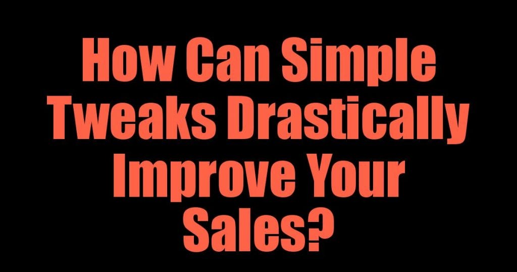 How Can Improve Your Sales?