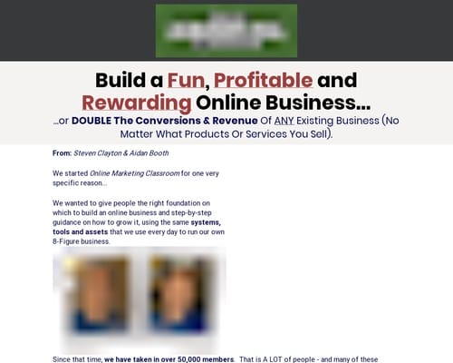 Online Marketing Learn room – Up To $748/sale!