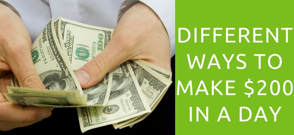 How To Make $200 A Day
