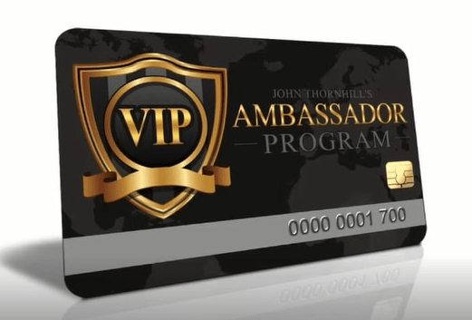 John Thornhills Ambassador Program