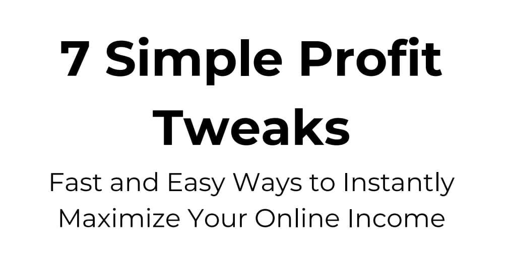 Maximize Your Online Income