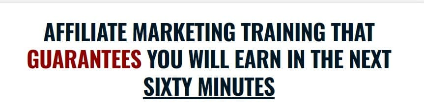 affiliate marketing training